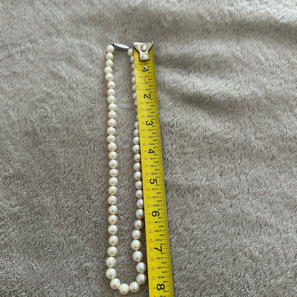 Beautiful natural pearl necklace new - Picture 6 of 8